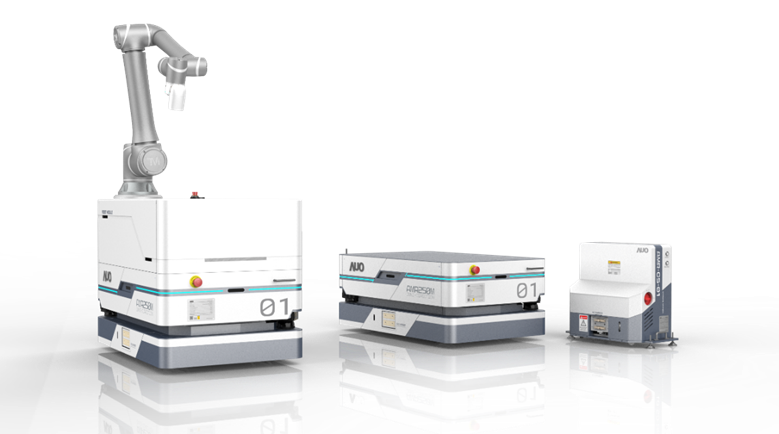 asiagame數位開發的自主式移動機器人（AMR250M），搭配全向輪並結合AI演算法、2D LiDAR、3D攝影機等技術，協助客戶實現產線全自動化